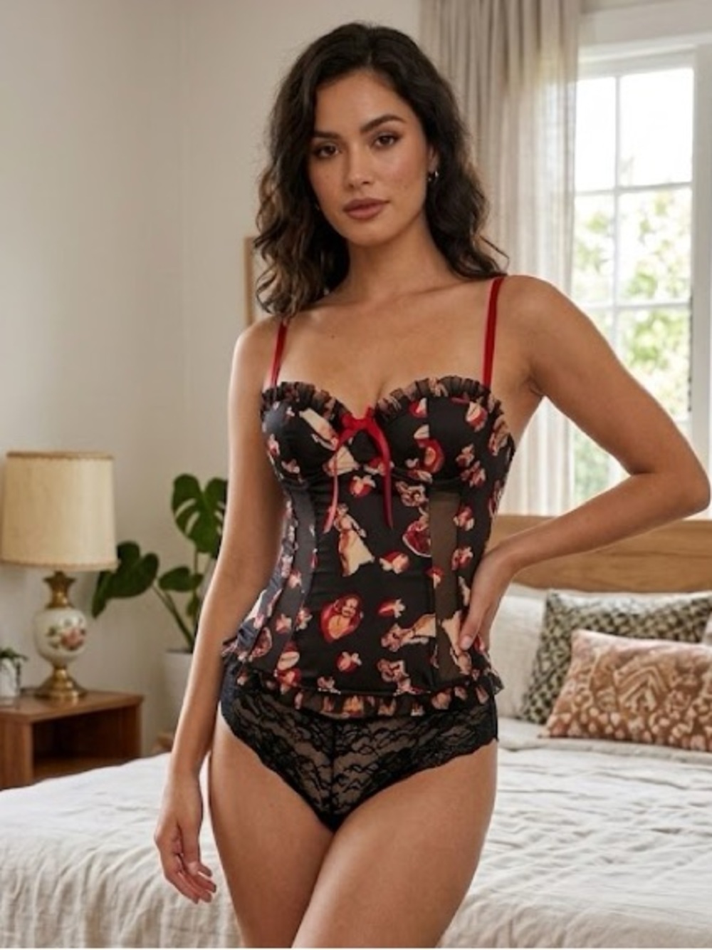 Victoria’s Secret Vintage 2005 Christmas PinUp Girls Corset